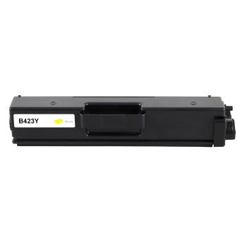 Toner compatible Brother TN-423Y Jaune – 4 000 pages