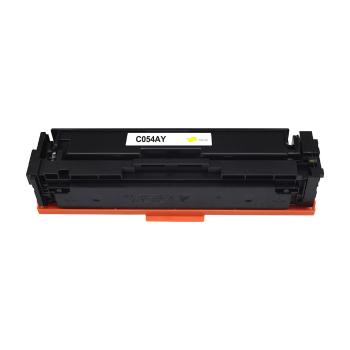Toner compatible Canon 054 / 3021C002 Jaune – 1 200 pages