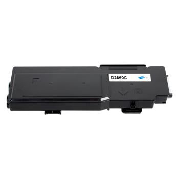Toner compatible Dell 593-BBBT Cyan – 4 000 pages