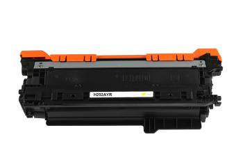 Toner compatible HP CE252A (504A) Jaune Reman – 7 000 pages