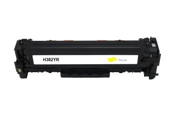 Toner compatible HP CF382A (312A) Jaune Reman – 2 700 pages