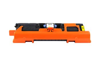 Toner compatible HP Q3962A / C9702A (122A / 121A) Jaune Reman – 4 000 pages