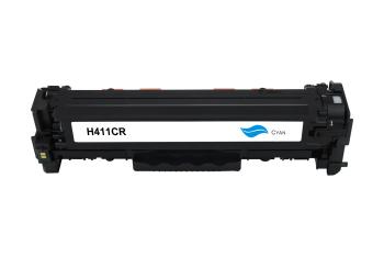 Toner compatible HP CE411A (305A) Cyan – 2 600 pages