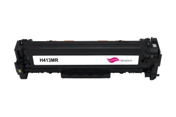 Toner compatible HP CE413A (305A) Magenta Reman – 2 600 pages