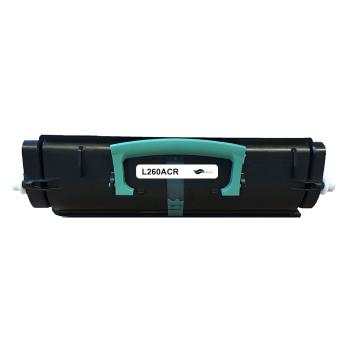 Toner compatible Lexmark E260A11E Noir Reman – 3 500 pages
