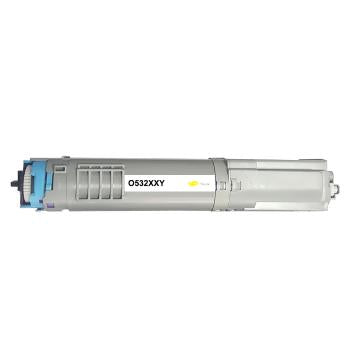 Toner compatible OKI 46490605 Jaune – 6 000 pages