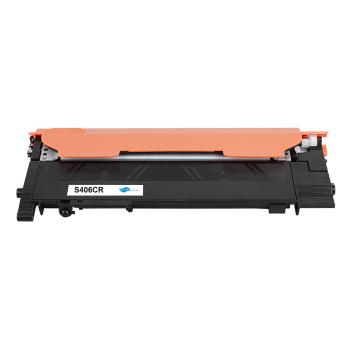 Toner compatible Samsung CLT-C406S / ELS (C406) Cyan Reman – 1 000 pages