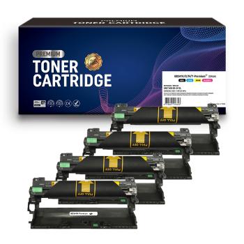 Cartouche compatible Brother DR-241CL Noir / Cyan / Magenta / Jaune Premium – 15 000 pages
