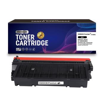 Toner compatible HP CE505X (05X) Noir Premium – 6 500 pages