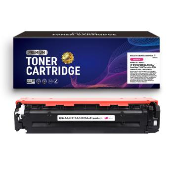 Toner compatible HP CF213A / CB543A / CE323A Magenta Premium – 1 800 pages