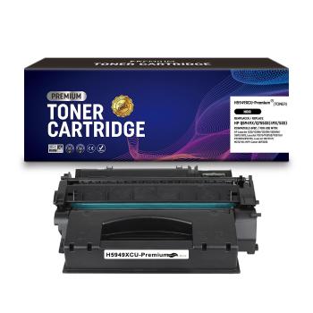 Toner compatible HP Q5949X / Q7553X (49X/53X) Noir Premium – 7 000 pages