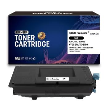 Toner compatible Kyocera TK-3190 Noir Premium – 25 000 pages