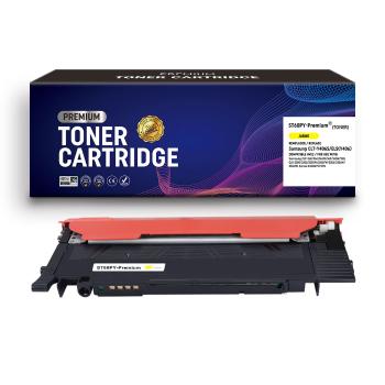 Toner compatible Samsung CLT-Y406S / ELSY406 (Y406) Jaune Premium – 1 000 pages
