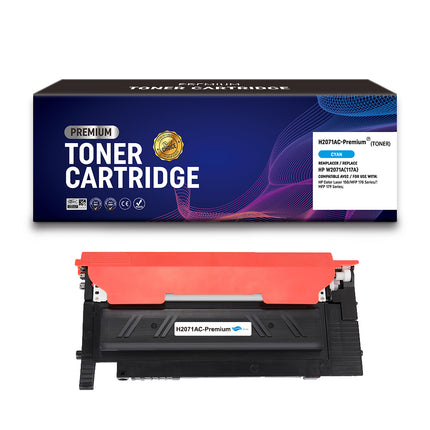 Toner compatible HP W2071A(117A) Cyan – 700 pages