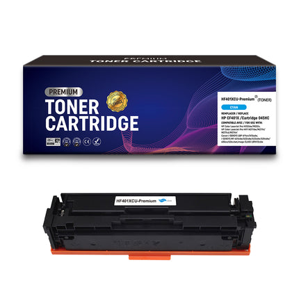 Toner compatible HP CF401X/cartridge 045HC(201X) Cyan – 2 300 pages