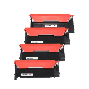 Pack 4 toners compatibles HP W2070A / W2071A / W2072A / W2073A (117A) Noir / Cyan / Jaune / Magenta – 1 500 et 1 300 pages