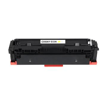 Toner compatible Canon Cartridge 055 / 3013C002 Jaune Eco – 2 100 pages