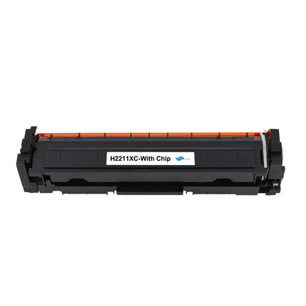 Toner compatible HP W2211X(207X)-compat chip Cyan – 2 450 pages