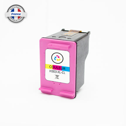 IH303XCR-Premium Compatible pour N°303X-T6N03AE Cyan Inkjet cartridge HP Reman 415 Pages Avec puce récente avec niveau