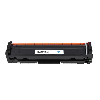 Toner compatible HP W2211X (207X) Cyan XL – 2 450 pages