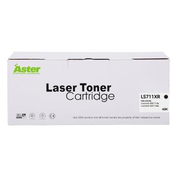 Toner compatible Lexmark 52D2X0L Noir – 45 000 pages