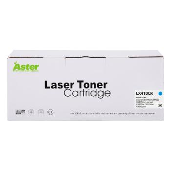 Toner compatible Lexmark 80C2HC0 Cyan – 3 000 pages