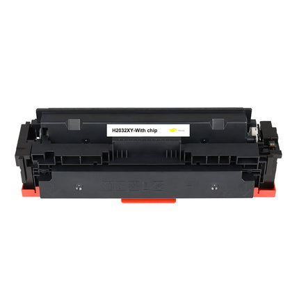 Toner compatible HP W2032X(415X)-compat chip Jaune – 6 000 pages