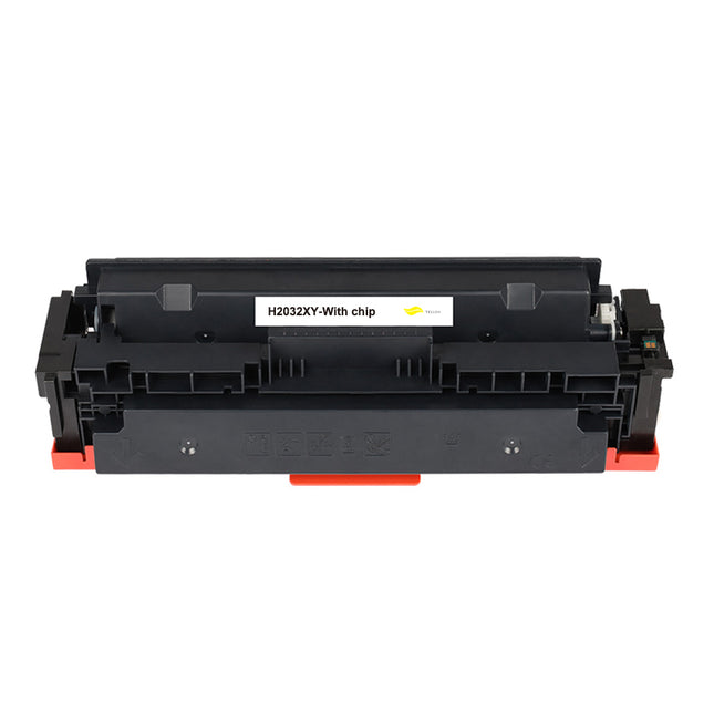 Toner compatible HP W2032X(415X)-compat chip Jaune – 6 000 pages