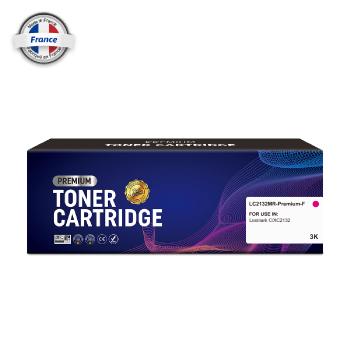 Cartouche compatible Lexmark 24B6009 Magenta Premium – 3 000 pages