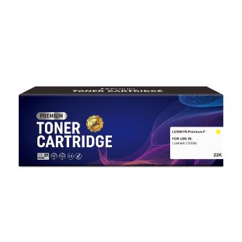 Toner compatible Lexmark C950X2YG Jaune Premium – 22 000 pages