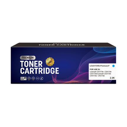 Toner compatible Lexmark 71B20C0, 71B0020 Cyan – 2 300 pages