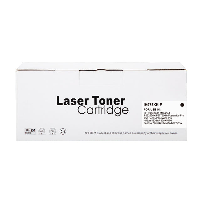 IH973XK-F Compatible pour L0S07A/973X Noir Inkjet cartridge HP Compatible 10000 Pages