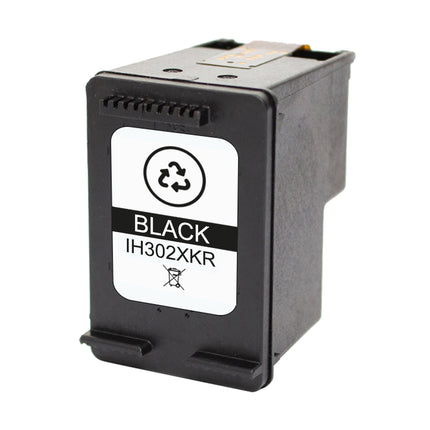 IH302XKR Compatible pour 302XLK Noir Inkjet cartridge HP Reman 750 Pages