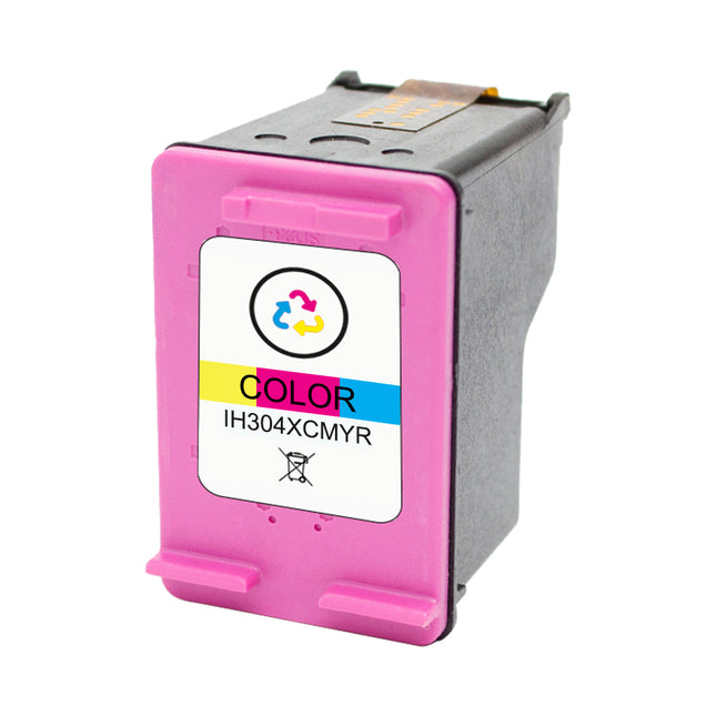 IH304XCMYR Compatible pour 304XLCMY C/M/Y Inkjet cartridge HP Reman 450 Pages