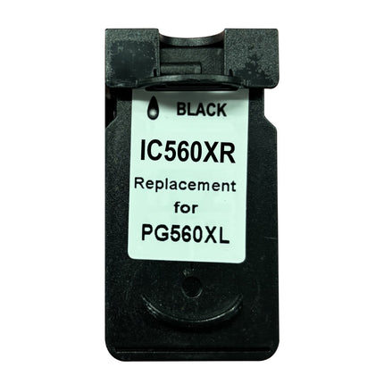 IC560XR Compatible pour PG560 XL Noir Inkjet cartridge Canon Reman 400 Pages