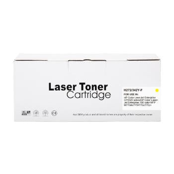 Toner compatible HP CE272A (650A) / CE342A (651A) Jaune – 15 000 pages