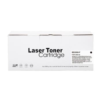 Toner compatible Brother DR-2000 / DR-2005 Noir – 12 000 pages