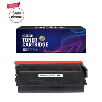 Toner compatible HP CF289Y (89Y) Noir Premium – 20 000 pages