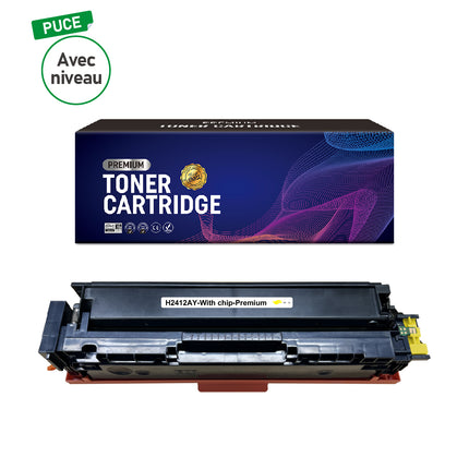 Toner compatible HP W2412A(216A) Jaune – 850 pages