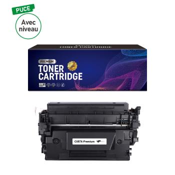 Toner compatible Canon 057H / 3010C002 Noir Premium – 10 000 pages