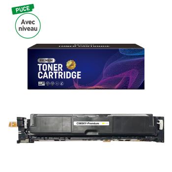 Toner compatible Canon 069H / 5095C002 Jaune Premium – 5 500 pages