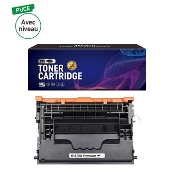 Toner compatible HP W1470A (147A) Noir Premium – 10 500 pages