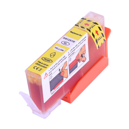 IH912XYR Compatible pour 912XLY Jaune Inkjet cartridge HP Reman 825 Pages,puce anti-mise à jour