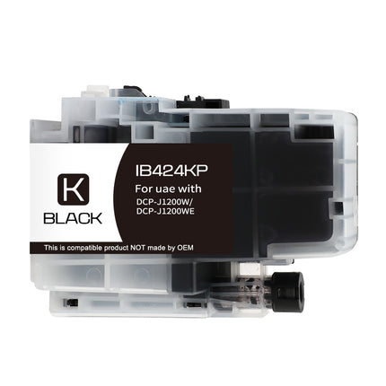 IB424KP Compatible pour LC424BK Noir Inkjet cartridge Brother Compatible 750 Pages