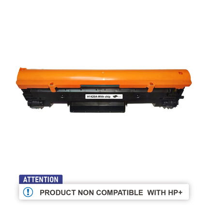 Toner compatible HP W1420A(142A);NON COMPATIBLE WITH HP+ Noir – 950 pages