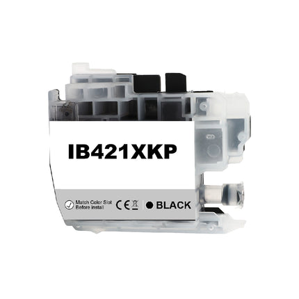 IB421XKP Compatible pour LC421XLBK Noir Inkjet cartridge Brother Compatible 500 Pages
