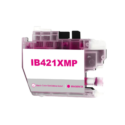 IB421XMP Compatible pour LC421XLM Magenta Inkjet cartridge Brother Compatible 500 Pages