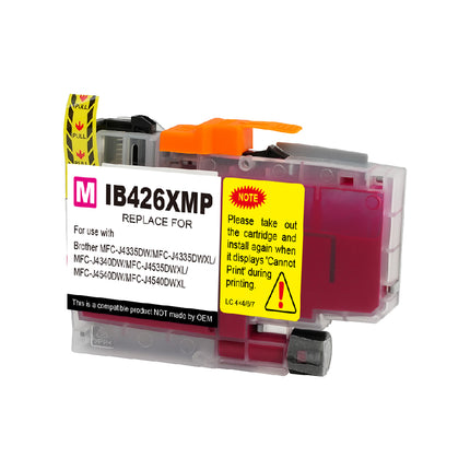 IB426XMP Compatible pour LC426XLM Magenta Inkjet cartridge Brother Compatible 5000 Pages