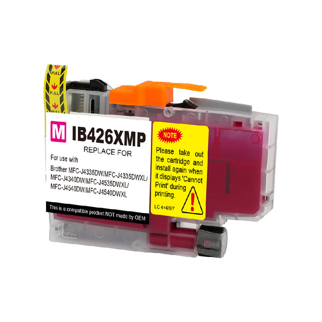 IB426XMP Compatible pour LC426XLM Magenta Inkjet cartridge Brother Compatible 5000 Pages