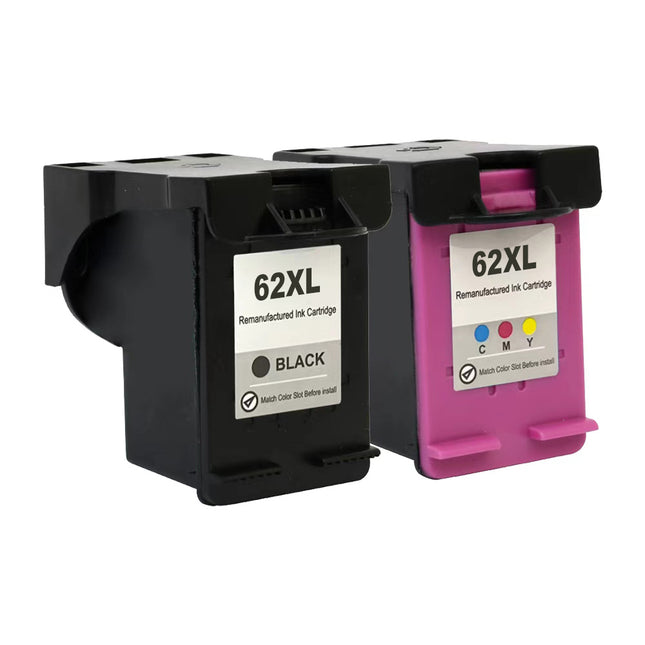 AI-H0062XCMYR-RC1 Compatible pour 62XLCMY C/M/Y Inkjet cartridge HP Reman 450 Pages
